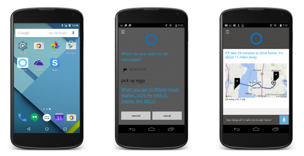 Новости Microsoft: Phone Companion и голосовой ассистент Cortana для Android и iOS