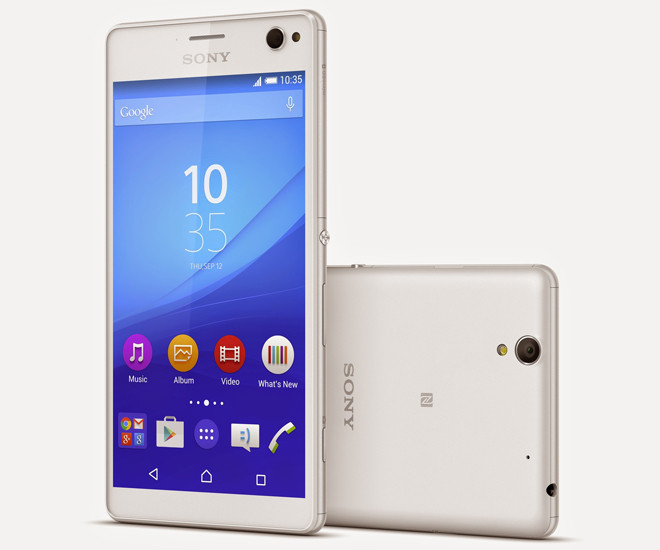 Представлен 5,5-дюймовый фаблет Sony Xperia C4