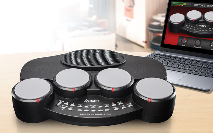 В России представлена барабанная установка начального уровня ION Audio Discover Drums