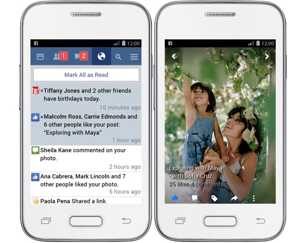 Facebook выпустила облегченную версию своего Android-приложения