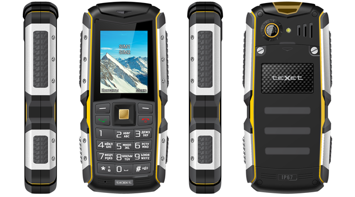 Представлен защищенный телефон Texet TM-512R с аккумулятором на 2 570 мАч