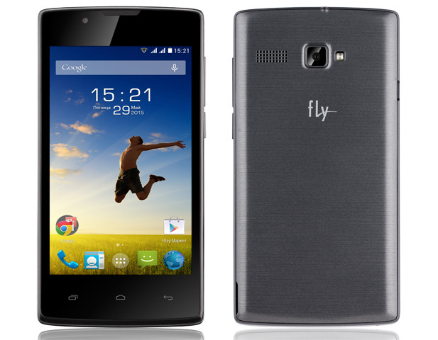 Fly Stratus 1: бюджетный 4-дюймовый смартфон за 3 590 рублей