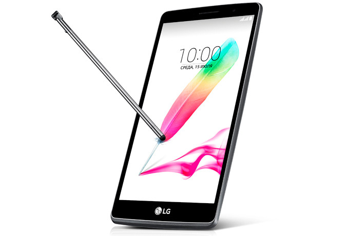 В России представлен 5,7-дюймовый смартфон LG G4 Stylus
