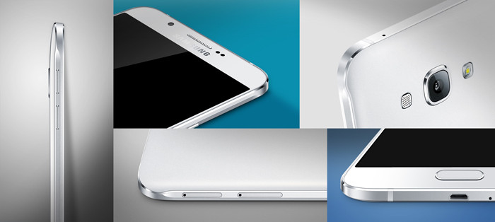 Представлен 5,7-дюймовый смартфон Samsung Galaxy A8 толщиной менее 6 мм
