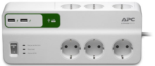 Правильное питание: Сетевой фильтр APC SurgeArrest PM6U-RS