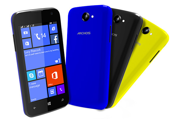 Archos 40 Cesium: смартфон на Windows Phone 8.1 за 3 490 рублей