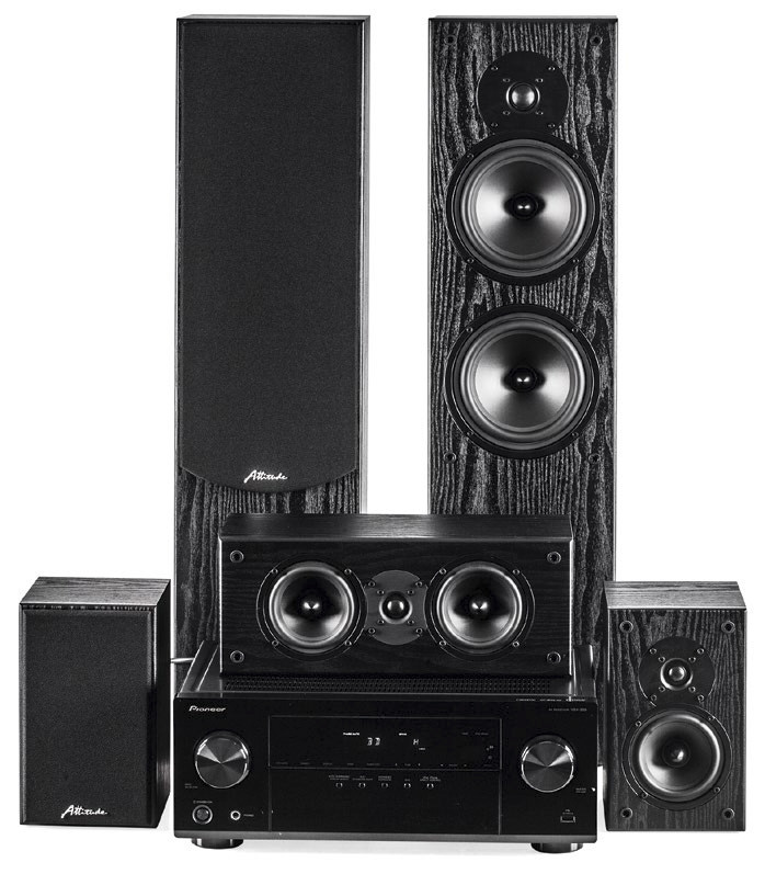 Обзор набора для домашнего кинотеатра -- Attitude Echo и Pioneer VSX-329: Первый шаг в мир хорошего звука