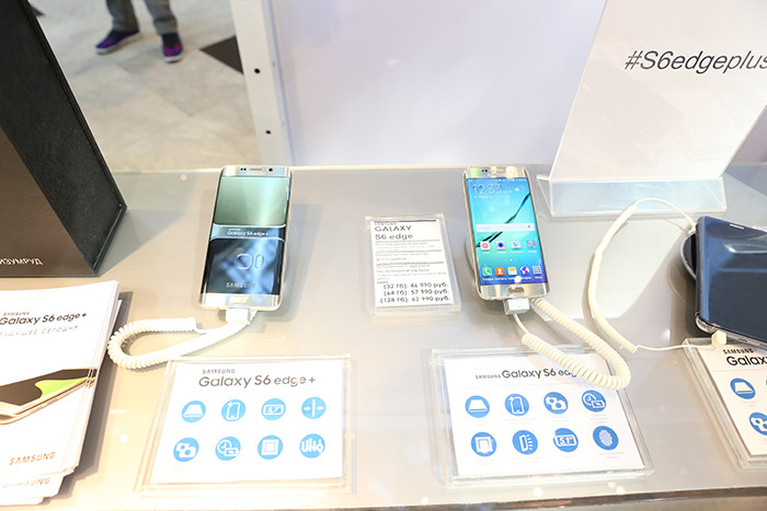 Samsung представила Galaxy S6 edge+ в России