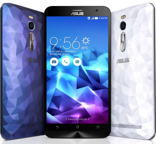 ASUS представляет смартфоны Zenfone 2 Deluxe, Zenfone Selfie, Zenfone 2 Laser и Zenfone Max