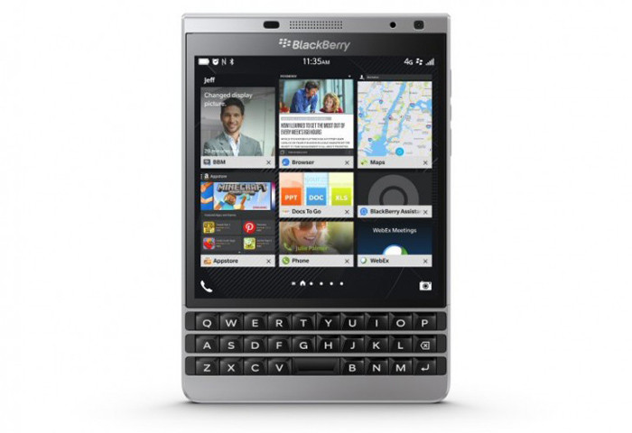 Представлена новая версия смартфона BlackBerry Passport – Silver Edition