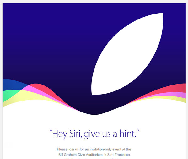 Apple официально назвала дату презентации новых iPhone