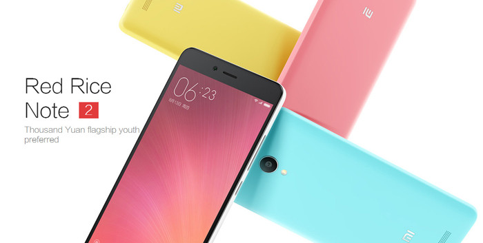 В Китае представлен 5,5-дюймовый смартфон Xiaomi Redmi Note 2 ценой от 125 долларов 