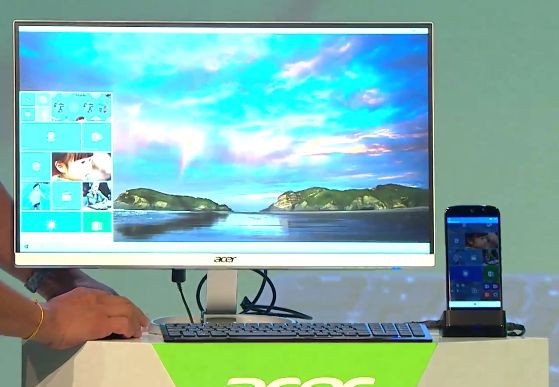 IFA 2015. Acer Jade Primo: первый Windows-смартфон с поддержкой Continuum 