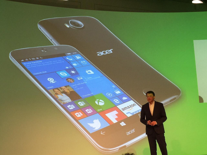 IFA 2015. Acer Jade Primo: первый Windows-смартфон с поддержкой Continuum 