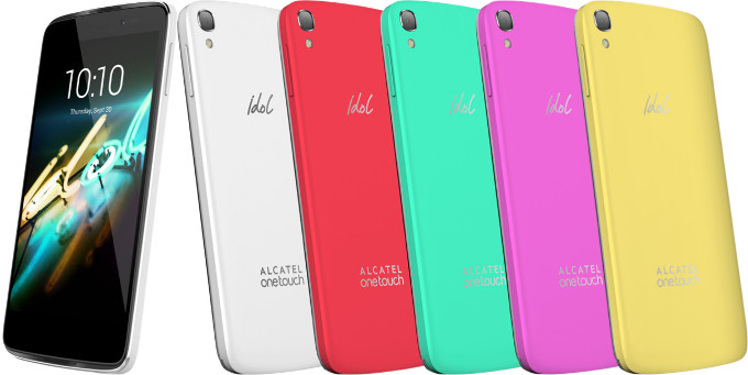 IFA 2015. Представлен 5,5-дюймовый смартфон Alcatel One Touch Idol 3C в ярких расцветках