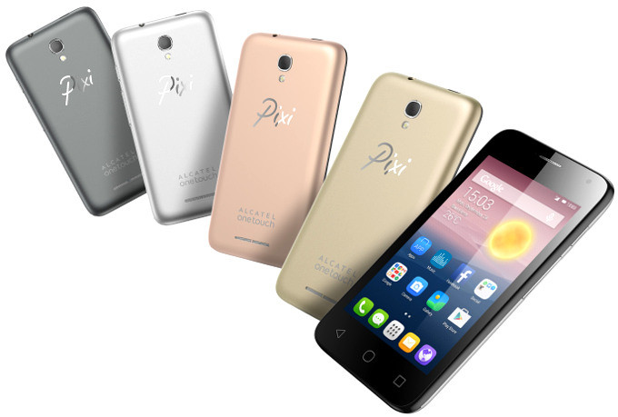 IFA 2015. Бюджетный смартфон Alcatel One Touch Pixi First