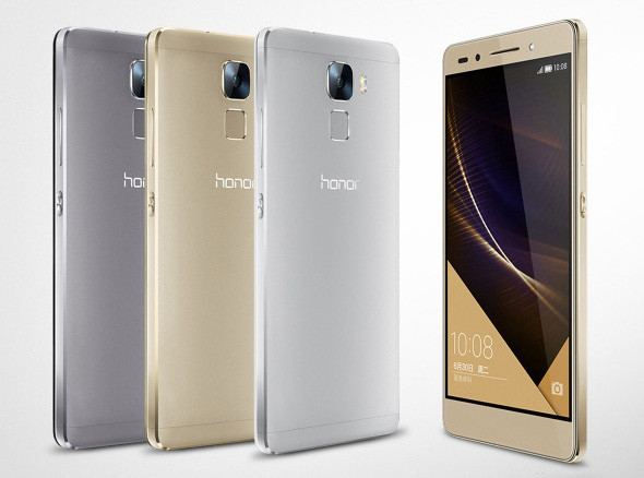 В России представлен металлический смартфон Huawei Honor 7