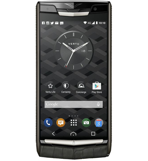 Vertu анонсировала новую версию люкс-смартфона Signature Touch
