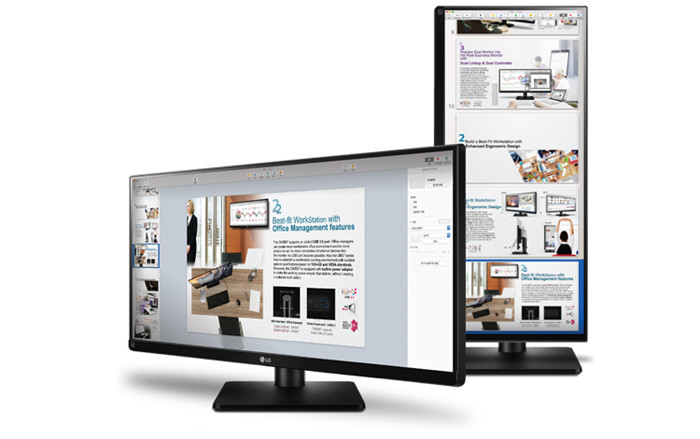 В России представлены мониторы LG серии UB67 формата 21:9