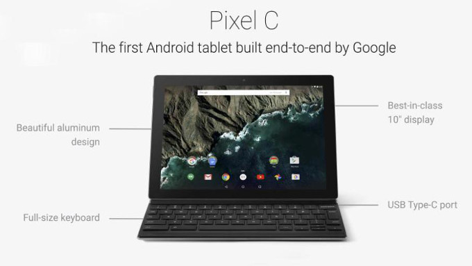 Анонсирован флагманский Android-планшет Google Pixel C