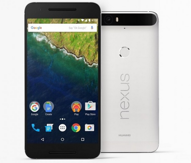 Представлен 5,7-дюймовый смартфон Huawei Nexus 6P