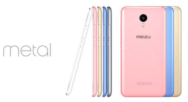 Анонсирован недорогой смартфон Meizu Blue Charm Metal в металлическом корпусе 