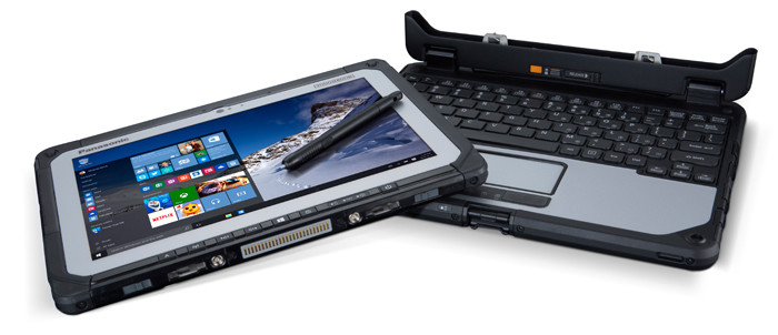 Представлен защищенный гибрид планшета и ноутбука Panasonic Toughbook CF-20