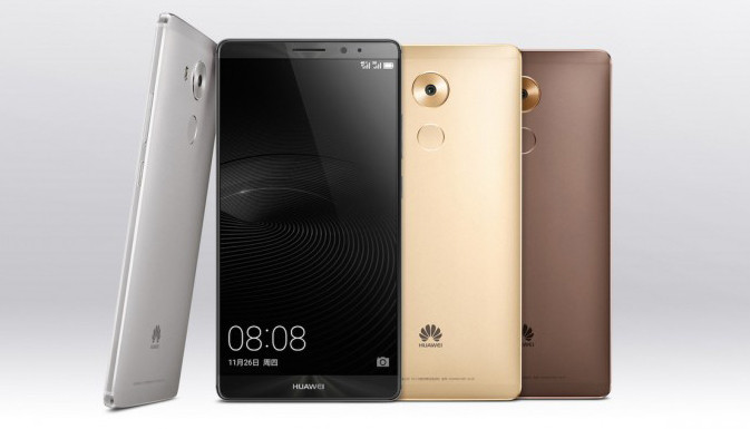 Huawei анонсировала 6-дюймовый фаблет Mate 8