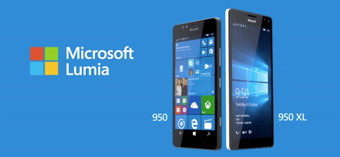 На российский рынок вышли смартфоны Lumia 950 и Lumia 950 XL
