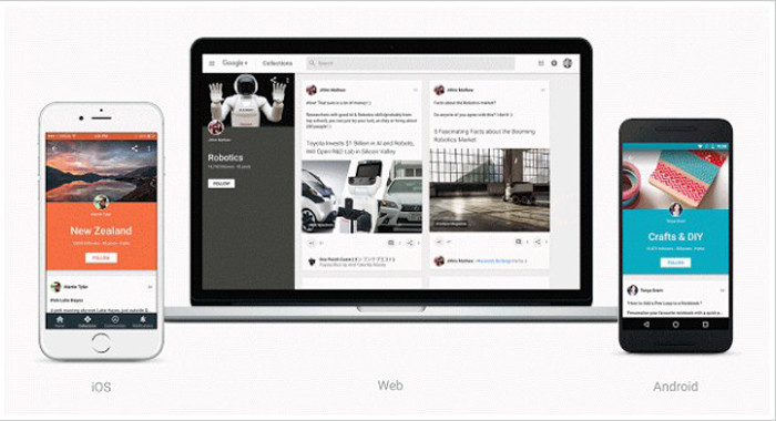 Google+ начал изменения с дизайна