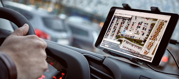 В припаркованные Volvo можно заказывать доставку