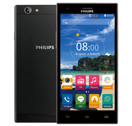 Анонсирован 5,5-дюймовый смартфон Philips S616 с Android 5.1 Lollipop и 8-ядерным процессором