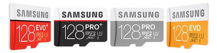 Samsung представляет 128-гигабайтные карты памяти серии Pro Plus