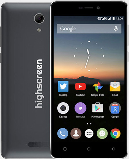 Анонсирован смартфон Highscreen Power Five Pro с батареей на 5 000 мАч