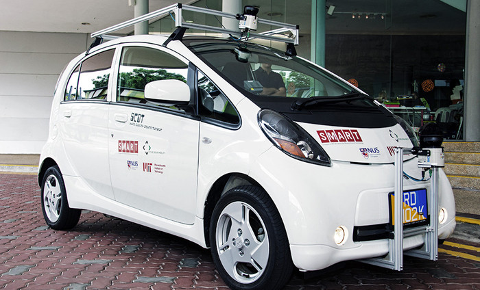 Сингапур проводит финальные тесты беспилотных автомобилей