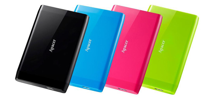 Apacer представил новые яркие жесткие диски серии AC235
