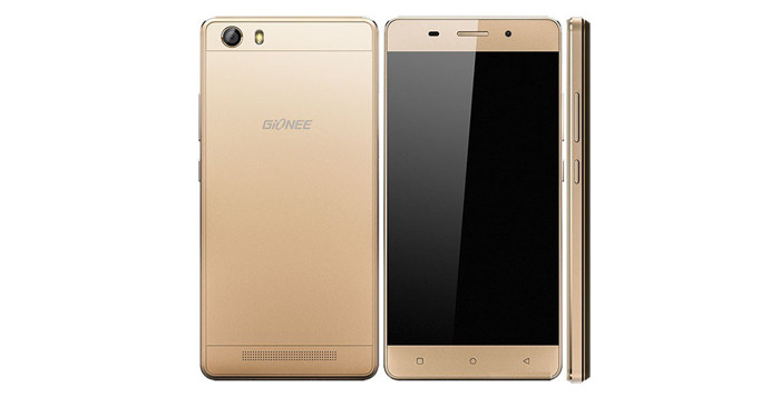 Gionee представила новый металлический смартфон 