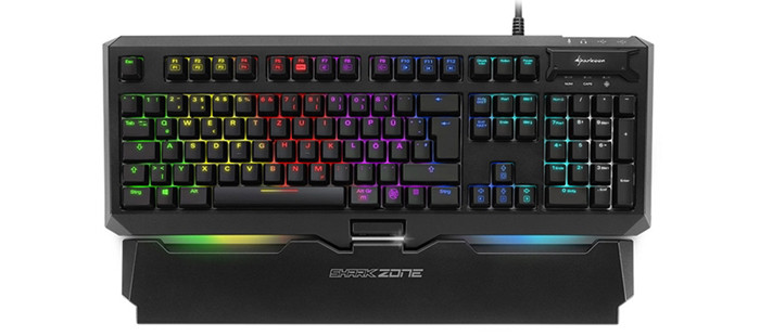 Sharkoon представила еще одну игровую клавиатуру