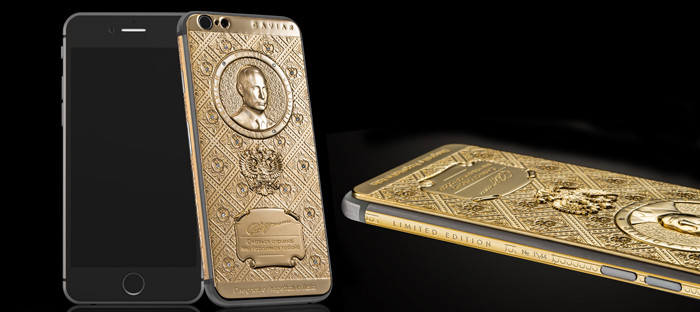 Бриллиантовый iPhone Supremo Putin от Caviar будет отправлен Президенту в подарок на Новый Год
