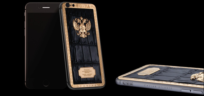 Бриллиантовый iPhone Supremo Putin от Caviar будет отправлен Президенту в подарок на Новый Год