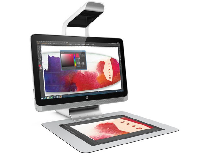 На моноблоке HP Sprout Pro можно работать с трехмерными объектами «в воздухе»