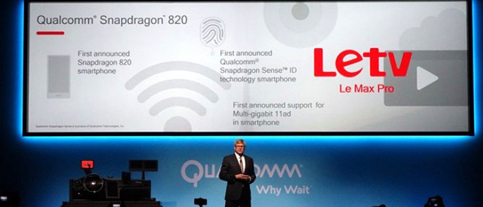 CES 2016. Первым смартфоном на Qualcomm Snapdragon 820 станет LeTV Le Max Pro