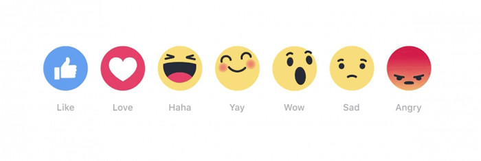 В Facebook можно будет ставить не только «лайки»