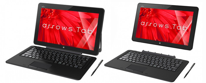 Fujitsu представила планшет-трансформер Arrows Tab RH77/X