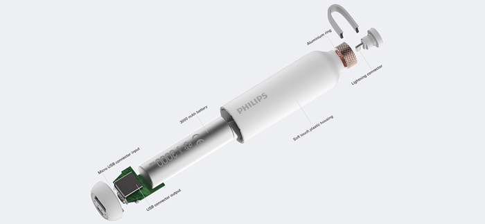 Philips выпустила внешний аккумулятор с необычным дизайном
