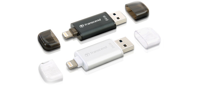 Transcend представила универсальный флеш-брелок для iOS-устройств