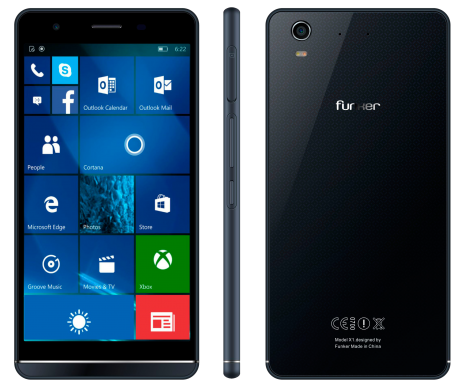 Fuker W5.5 Pro: 5,5-дюймовый смартфон под управлением Windows 10 Mobile