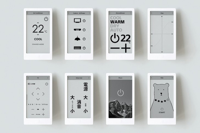 Sony Huis: пульт дистанционного управления для техники с экраном E Ink картинка Sony Huis: пульт дистанционного управления для техники с экраном E Ink