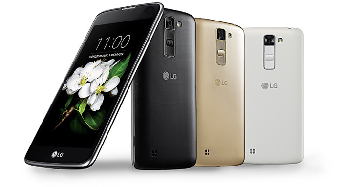 В России начинаются продажи Android-смартфона среднего класса LG K7