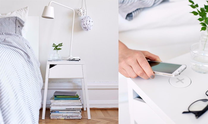 ИКЕА Россия представила коллекцию мебели с беспроводной зарядкой